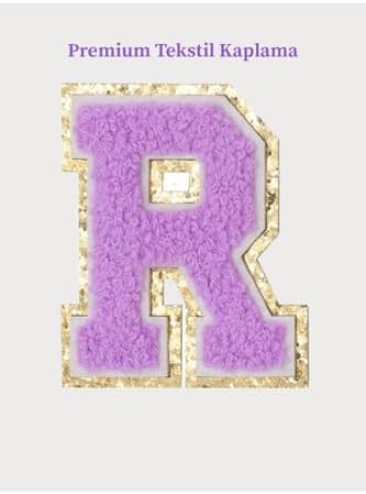 Uyumlu Premium Harf /Aksesuar – Tekstil Kaplama Kişiselleştirilmiş Tasarım QNCHARF-R