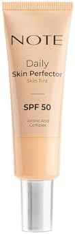 Note Daily Skin Perfector Skin Tint 120 SPF 50 Ton Eşitleyici Doğal Bitişli Renkli Nemlendirici