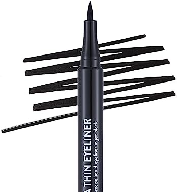 Ultra Thin Keçe Uçlu Mat Kalem Eyeliner 001 Black