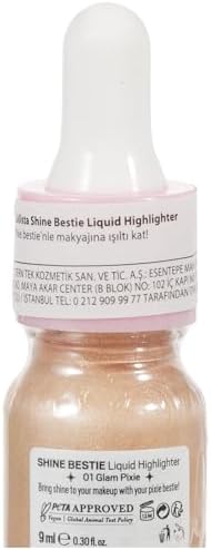 Callista Shine Bestie Highlighter Likit Aydınlatıcı 01 Glam Pixie