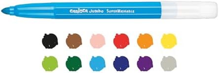 Süper Yıkanabilir Keçeli Boya Kalemi 12'Li