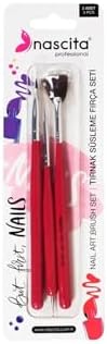 Nail Art Tırnak Süsleme Fırça Seti 3'lü - 06