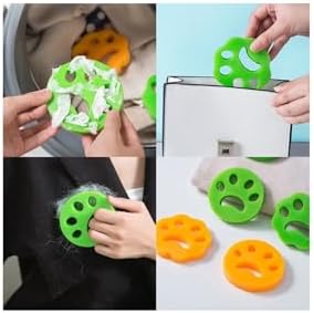 Pribor Kedi Köpek Tüyleri Için Çamaşır Makinesi Tüy Temizle Yeniden Kullanılabilir 4 Adet