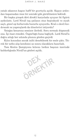 Cam Şato 2 - Karanlık Taç (Ciltli): Savaşmadan adil olamazsın.