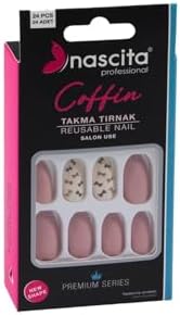 24'lü Coffin Renkli Takma Tırnak - 145