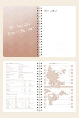 2026 Haftalık Ajanda Spiralli A5 12 Aylık