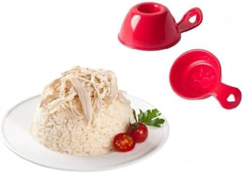 2'li Sevimli Pilav ve Helva Servis Kalıbı, Farklı Şekilli Pratik Sunum Kalıpları, BPA İçermeyen Plastik