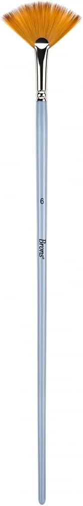 BR-2071 123Y Serisi No:6 Uzun Sap Yelpaze Fırça