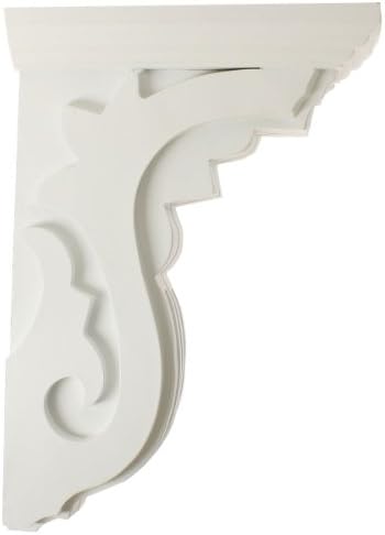 Ekena COR06 X 11 X 16PE 6 Genişlik x 27,9 cm Derinlik X 16 1/4 inç yükseklik Piemonte Corbel – boyalı