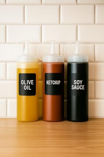 Şeffaf Yağdanlık 700 ml Sızdırmaz Kapaklı Sosluk Sirkelik Sıvı Yağ ve Sos Şişesi Pratik Kullanımlı Mutfak Sunum Kabı Geniş Ağızlı Dökme Şişe