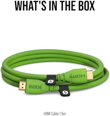 HDMI-1.5 Premium Yüksek Hızlı HDMI Kablosu Ethernetli (1.5m/5ft, Yeşil)