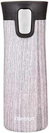 Üniseks Pinnacle Snapseal Termo Paslanmaz çelik yalıtımlı kupa,Gri,420 ml