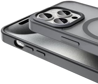 - 15 Pro Kılıf ile Maksimum Güvenlik | MagSafe Uyumlu Manyetik Halka Tasarımı | Yükseltilmiş Kenar Detaylı Kamera ve Ekran Koruması | Darbeye Dayanıklı TPU + Sert PC Arka Kapak