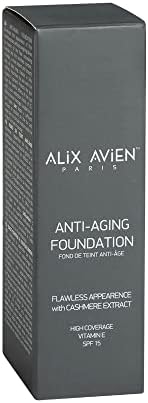 ALIX AVIEN Yaşlanma Karşıtı Vitamin İçeren Nemlendirici SPF15+ Fondöten - Anti Aging Foundation 502 Pale Sand