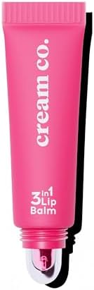 Cream Co. Nemlendirici Parlatıcı 3in1 Lip Balm, Dudak Bakım, Bubblegum Pembe, Hyaluronik Asit Seramid