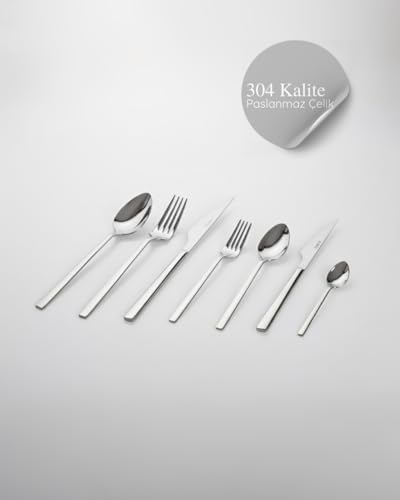 Vega 84 Parça Çatal Kaşık Bıçak Seti