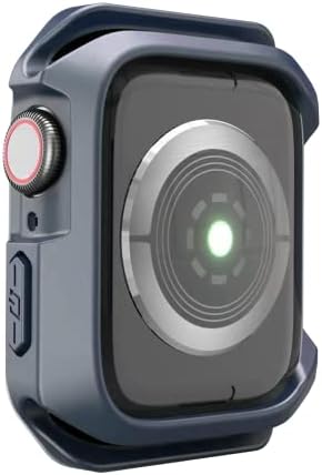 8/7 Uyumlu Air Hybrid Kılıf 41mm, Darbeye Dayanıklı Koruyucu Silikon Kılıf (Gece Mavi)