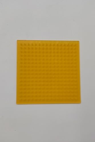 Red Boncuk Tablası-sarı Kare Tabla-16 Lık
