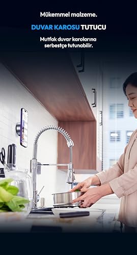 ve Manyetik Özellikli Telefonlar İçin Elektrikli Vakumlu Çift Taraflı Çok Fonksiyonlu Akıllı Telefon Tutucu