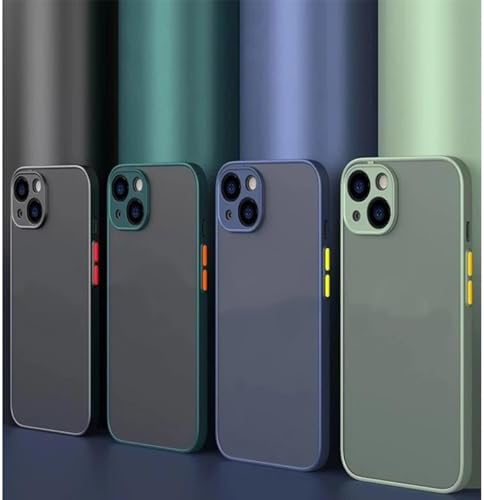 11 Uyumlu Kamera Korumalı Mat Transparan Plastik Arka Kapak Tpu Silikon Kenarlar Şık Ve Dayanıklı Koruma Hux Kılıf Kapak (Siyah)