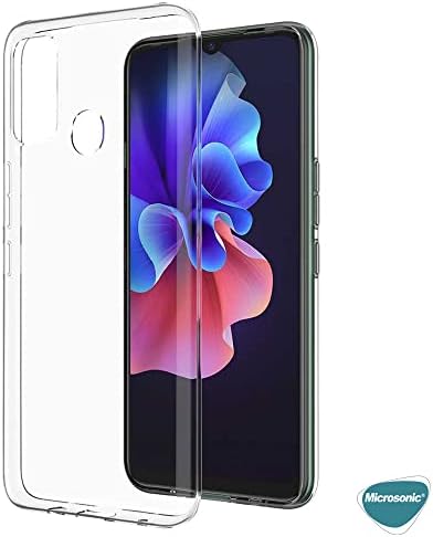 TECNO Spark 7T için Kılıf Transparent Soft Şeffaf [Spark 7T ile Uyumlu Kılıf - Şeffaf]