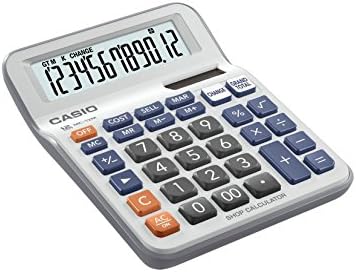 casio MC-12M Mini Desk Type 12 Digits Calculator