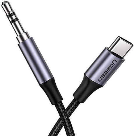 USB Type-C 3.5mm Aux Ses Kablosu, Gümüş