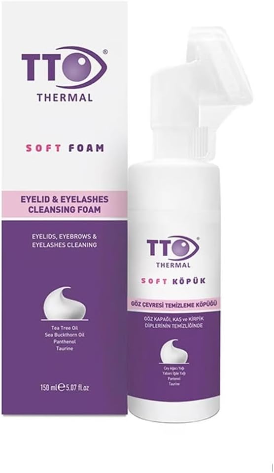TTO Thermal Soft Göz Temizleme Köpüğü 150 ml