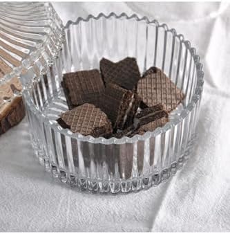 Bev Kitchen Kesme Kapaklı Cam Şekerlik ŞEFFAF