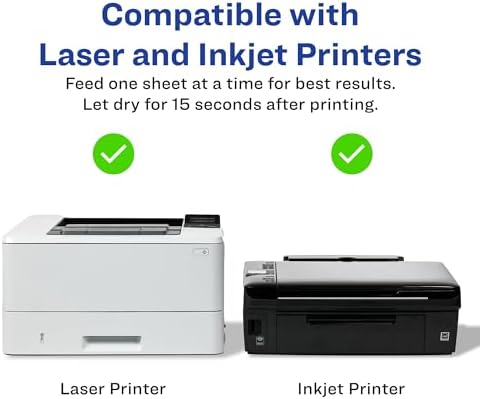 Yazdırılabilir Kartpostallar, 10,8 cm x 14 cm, Parlak Beyaz, Mürekkep Püskürtmeli Yazıcılar için 100 Boş Kartpostal (08383)