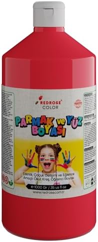 Kırmızı Parmak Boyası 1000 gr