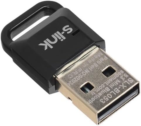 SLX-BL053 Bluetooth 5.3 Alıcı, Mini Dongle USB Adaptör, Win7/8/10/11 Tak Çalıştır, Çoklu Cihaz Bağlama (PC İçindir)
