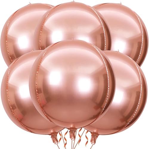 Patladı Gitti 4D Buyuk Boy Rose Kure Folyo Balon 22" Inc