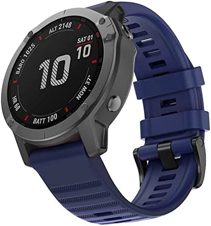 Forerunner 965 için Kordon Fit Strap Band Lacivert