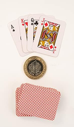 42mm Mini İskambil Kağıdı Destesi Küçük Oyun Kartları 54'lü