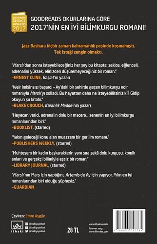 Artemis: Ay'da Büyüdüysen, Karanlık Tarafının Olması Kaçınılmaz: Ay'da Büyüdüysen, Karanlık Tarafının Olması Kaçınılmaz