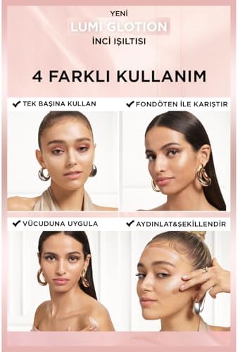 Glotion All-In-One Doğal Işıltı Aydınlatıcı Losyon - 901 Fair Glow