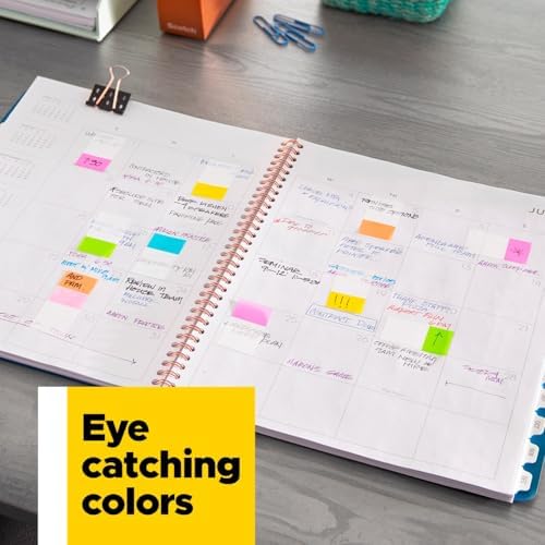 Bayraklar, 50/Dispenser, 2 Dispenser/Paket, 1" Geniş, Parlak Mavi (680-BB2)