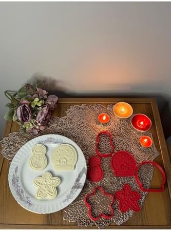 Yılbaşı & Yeniyıl Kurabiye Kalıbı Set-2 (3'Lü)