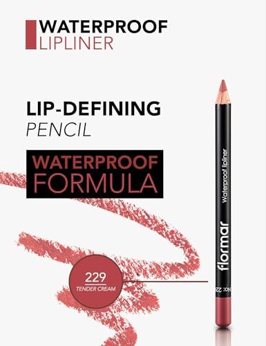 Yüksek Pigmentli & Mat Bitişli Suya Dayanıklı Dudak Kalemi 229 TENDER CREAM