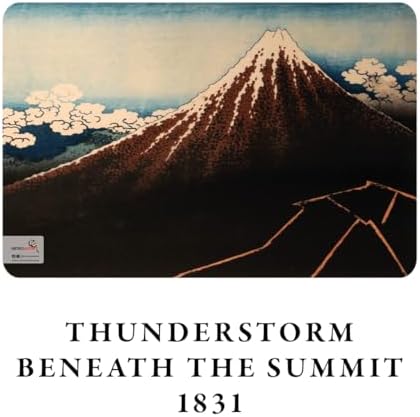 Mount Series III - A5, Hokusai 4'lü Defter Seti III, Çizgisiz, Toplam 256 Sayfa, Her biri 64 Sayfa, Tel Dikiş, Esnek Kapak, Oval Kenar, Tuval Doku, 60 gram, Sarı Krem Renk