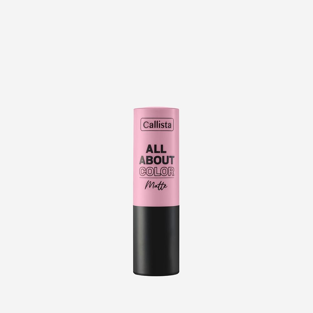Callista All About Color Matte Lipstick Mat Görünümlü Ruj 504 That Rose, Bordo