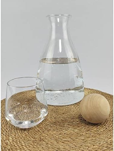 Ahşap Kapaklı 1.7 Litre Cam Sürahi - GPH59-2A