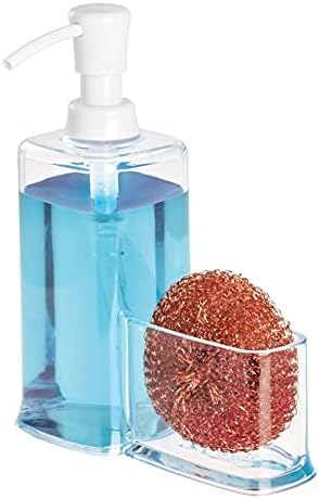 Akrilik Süngerlikli Sıvı Sabunluk, Beyaz Pompalı