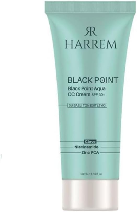 Akneli & Yağlı Karma Ciltler İçin 30SPF Güneş Koruyucu Cc Krem Black P.int 50Ml