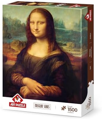 Mona Lisa, Da Vinci 1500 Parça Puzzle