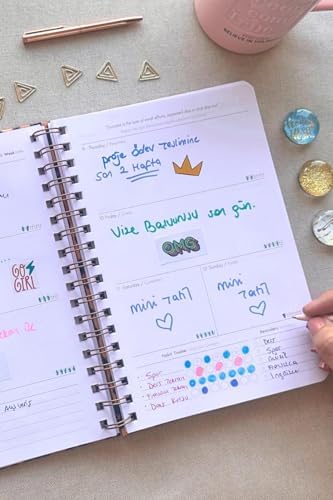 Akademik Ajanda 17x24 cm Spiralli 25/26