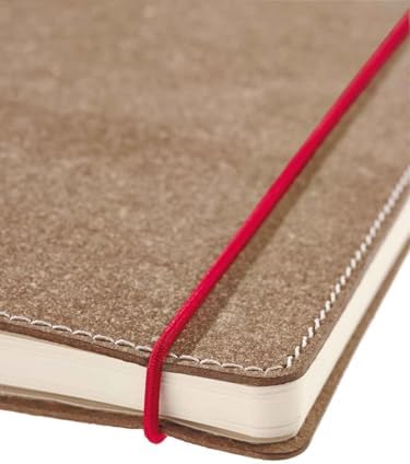 Transotype Sensebook Red Rubber M A5 Çizgisiz