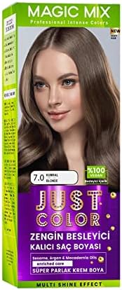 Procsin Magic Mix Color Kıt Parlak Ve Canlı 7.0 Kumral Kalıcı Saç Boyası Kumral Unisex