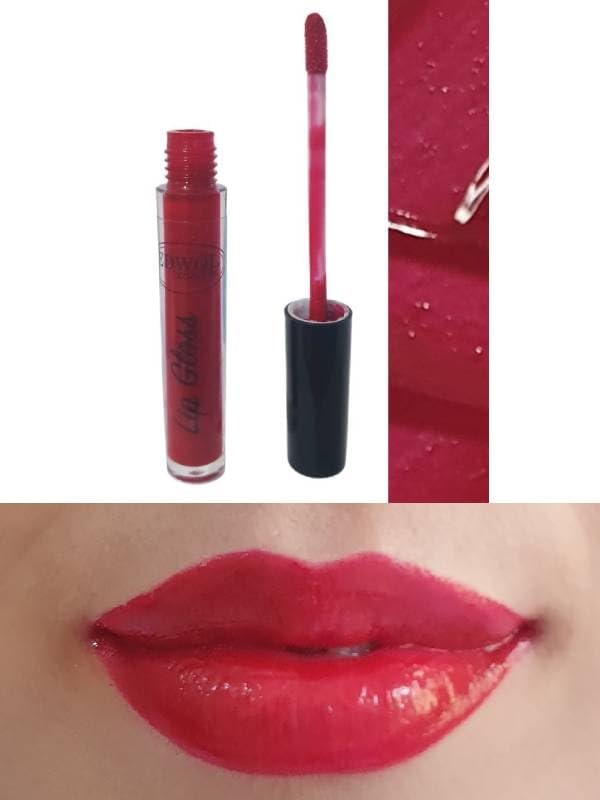 Edwol Make Up Likit Işıldayan Parlak Kırmızı Ruj